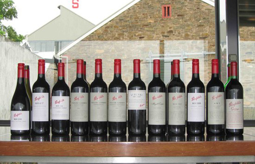 國內十大進口紅酒品牌之奔富（Penfolds）